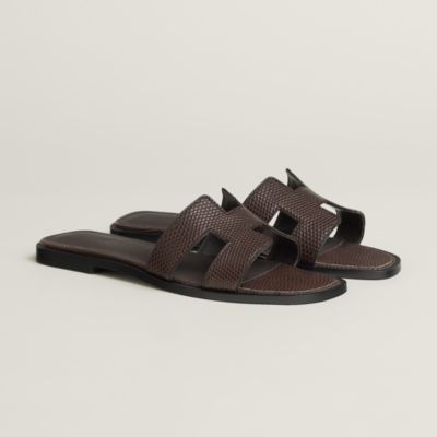 Brown - Oran - Hermès women's shoes & leather footwear | Hermès USA